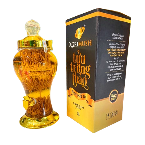 Rượu Đông Trùng 3L